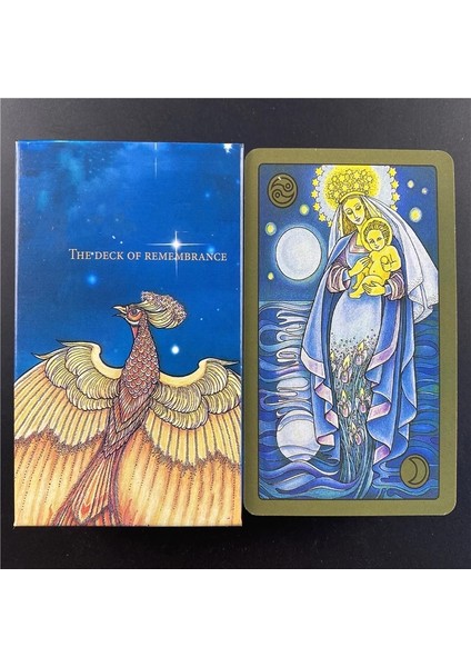 53 Adet TS172 Tarzı Sıcak Satış Anma Güverte Tarot Kartları Güverte Tahta Oyunu Kart Oyunu Masa Oyunu Falcılık Oracle Mansion Tarot (Yurt Dışından) fırsatları