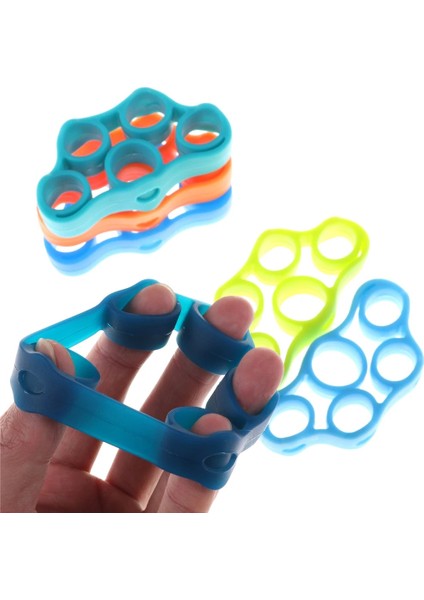 Ordu Yeşili Tarzı Önkol Bilek Eğitimi Sedye Parmak Direnç Bantları El Tutucu Egzersiz Çekme Halkası Sapları Genişletici Aracı (Yurt Dışından) fırsatları