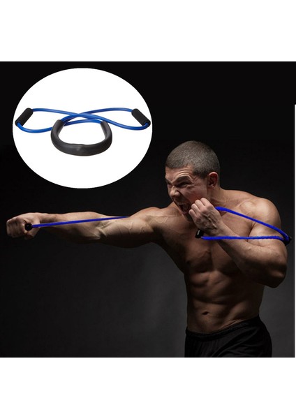 Kırmızı 20LB Stili Mma Boks Direnç Bantları Kauçuk Hız Eğitimi Çekme Halatı Muay Thai Karate Kol Gücü Çekme Halatı Egzersiz Eğitimi Genişletici (Yurt Dışından) modelleri