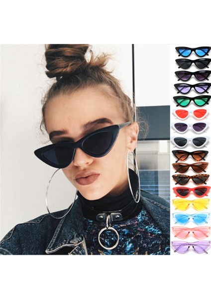 No.2 Tarzı Moda Retro Güneş Gözlüğü UV400 Küçük Üçgen Güneş Gözlüğü Kampçılık Güneşlik Bayanlar Trend Gözlük Açık Sürüş Gözlükleri (Yurt Dışından) fiyatları