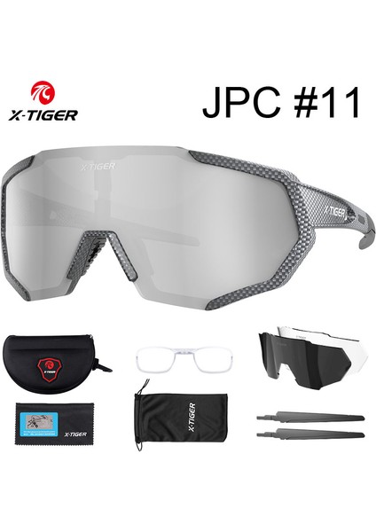 X-YJ-JPC11-3 Stili X-Tıger Polarize Bisiklet Gözlükleri Bisiklet Gözlükleri Dağ Bisikleti Güneş Gözlüğü UV400 Binici Bisiklet Güneş Gözlüğü Bisiklet Gözlüğü (Yurt Dışından)