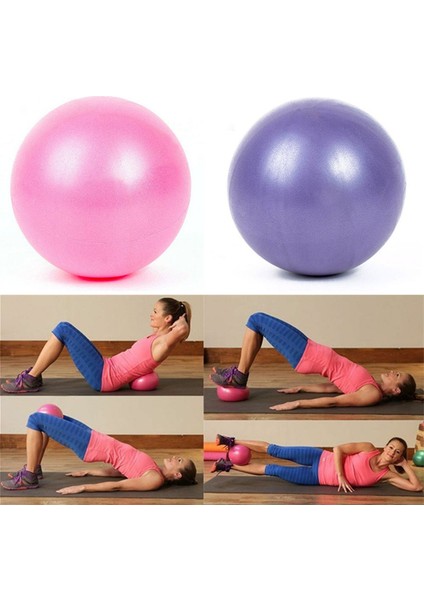 Mor Tarzı Yoga Topu 25 cm Yoga Fitness Pilates Topu Için Egzersiz Topu Denge Egzersiz Salonu Fitness Eğitimi Istikrar Yoga Aksesuarları (Yurt Dışından) fiyatları