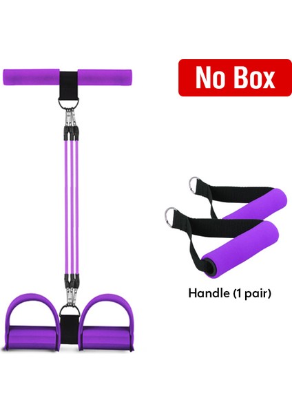 3 Tüp Mor Tarzı Fitness Kürekçi Direnç Bantları Elastik Çekme Halatları Egzersiz Göbek Direnç Bandı Ev Jimnastik Eğitimi Taşınabilir Egzersiz Ekipmanları (Yurt Dışından)