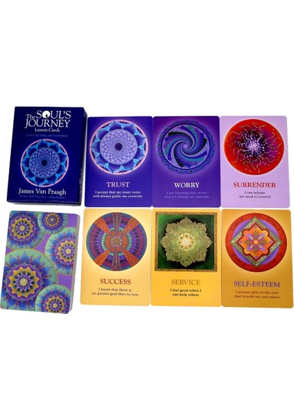 Souls Journey Ders Stili 2022 Yeni Tarot Kartları, Rehberlik Kehanet Kader Tarot Destesi, Aile Dostları Için Masa Oyunları, Bir Araya Gelme Kart Oyunu (Yurt Dışından)