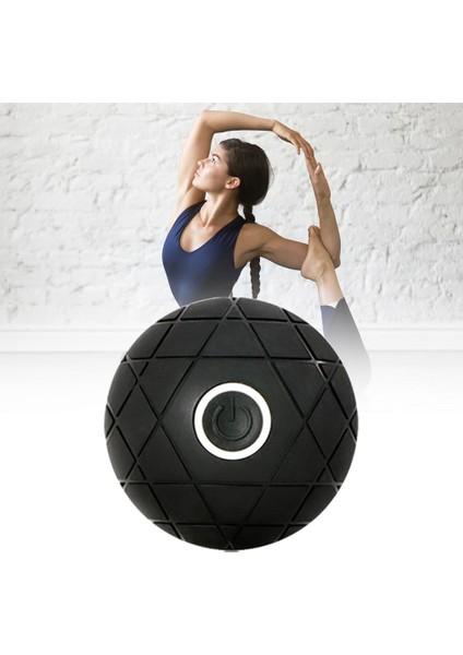 Siyah 800 Mah Tarzı 800MAH Suya Dayanıklı Elektrikli Masaj Topu Titreşimli Masaj Topu USB Şarj Edilebilir Masaj Silindiri Eğitimi Yoga Fitness Köpük Rulo (Yurt Dışından) fiyatları