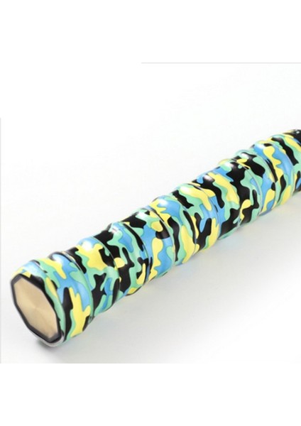 Kamuflaj Yeşil Tarzı Kamuflaj Teri Emen Salma El Tutkal Delme Kaymaz Nefes Alabilir Tenis Badminton Overgrips Bant (Yurt Dışından)