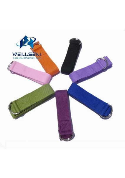 Sarı Stil Wellsem Yeni Çok Renkli Kadınlar Yoga Streç Kayış D-Halka Kemer Fitness Egzersiz Salonu Halat Şekil Bel Bacak Direnci Spor Bandı (Yurt Dışından) modelleri