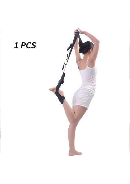 1 Adet Tarzı Yoga Germe Bacak Sedye Kayışı Bale Tezahürat Dans Jimnastik Eğitmeni Yoga Esneklik Bacak Germe Kemeri (Yurt Dışından)