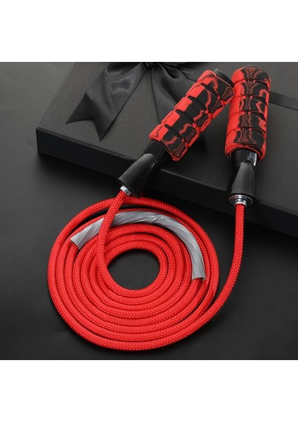 Kırmızı Stil Atlama Ipi Ayarlanabilir Uzunluk Dolaşmayan Parçalı Yumuşak Boncuklu Ip Atlama Ipi, Çocuklar Için Fitness Atlama Ipi Erkek Kadın (Yurt Dışından) modelleri