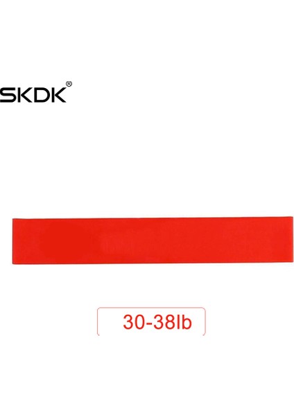 Kırmızı Stil Direnç Bantları Lastik Bant Egzersiz Fitness Salonu Ekipmanları Lastik Halkalar Lateks Yoga Spor Salonu Güç Eğitimi Atletik Lastik Bantlar (Yurt Dışından)