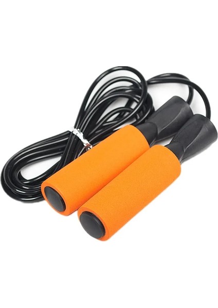 Turuncu Tarzı Rulman Ayarlanabilir Ip Atlama Ipi 3m Pvc Vücut Geliştirme Egzersiz Hızı Eğitimi Için Kaymaz Saplı Aşınmaya Dayanıklı Atlama Ipi (Yurt Dışından)