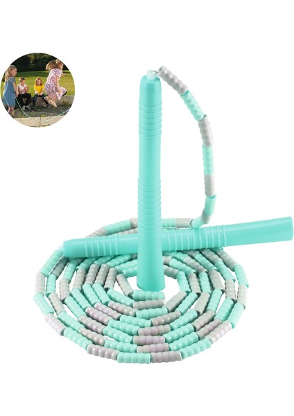 Gösterildiği Gibi Parçalı Ip Atlama Ipi Klasik Boncuklu Ip Atlama Ipleri Ip Atlama Ipi Fitness Ekipmanları Beden Eğitimi Spor Salonu Için Dıy Ip Atlama Ipi (Yurt Dışından)