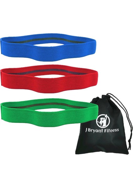 3'lü Stil Seti Kumaş Direnç Bantları Set Kaymaz Patik Bantları Kadınlar Için Döngü Bacaklar Popo Squat Glute Egzersiz Ev Gym Yoga Pilates Eğitmen (Yurt Dışından)