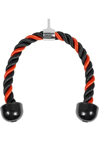 Kırmızı 90CM Tarzı Spor Salonu Egzersizleri Tricep Halat Kolu Lastik Aşağı Çekin Pazı Kablo Ataşmanı Tutacağı (Yurt Dışından)