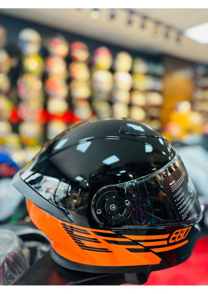 Fazer Glosy Flourosan Red Çene Açılır Güneş Vizörlü Motosiklet Kaskı modelleri