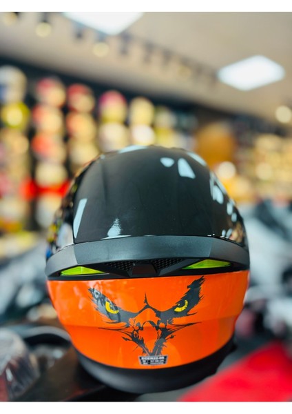 Fazer Glosy Flourosan Red Çene Açılır Güneş Vizörlü Motosiklet Kaskı fırsatları