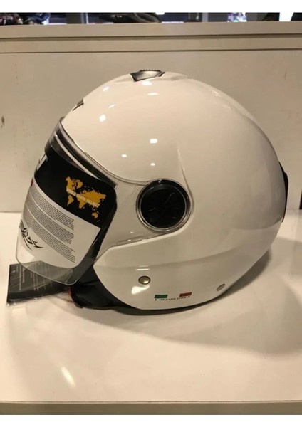 715 Yarım Açık Motosiklet ve Scooter Kaskı