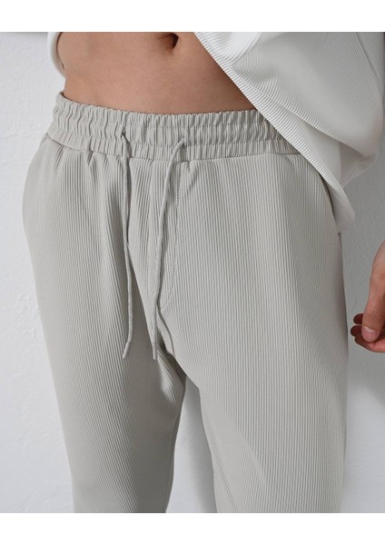 Erkek Fermuar Paça Detaylı Fitilli Jogger indirimleri