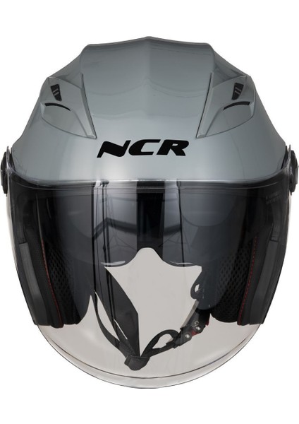 Jet Çenesiz Nardo Gri Kask (Ece Belgeli)