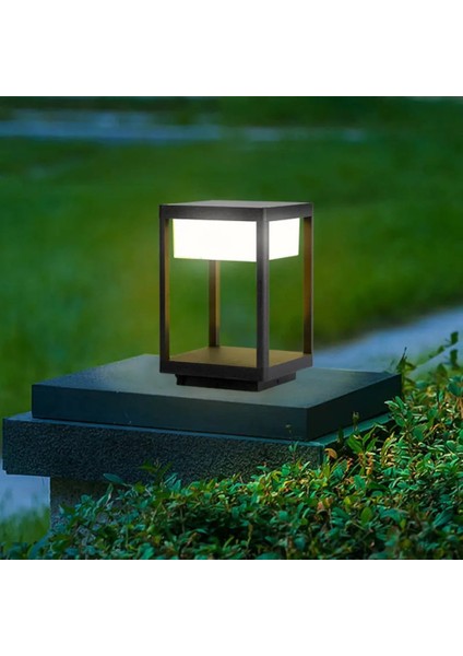 60 Watt Solar Alüminyum Bollard Aydınlatma Armatürü
