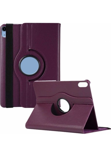 Apple iPad A16 Uyumlu 10,9 Inç A3354 A3355 Döner Standlı Tablet Kılıfı