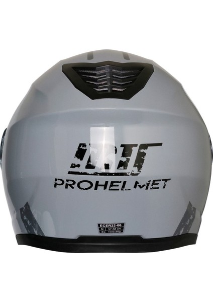 -966-V2 Çene Açılır Kask (Grey) modelleri