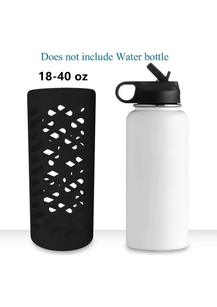18OZ Mavi Stil 1 Adet Şişe Koruyucu Kapak Silikon Kaymaz Çizmeler Kollu Bardak Kapağı Oz Hydro-Flask Flask Su Şişesi Için (Yurt Dışından) fırsatları