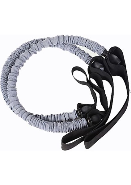 2 Adet Tarzı Yoga Moda Vücut Geliştirme Fitness Ekipmanları Aracı Için 2 Direnç Eğitim Bantları Tüp Egzersiz Egzersizi (Yurt Dışından)