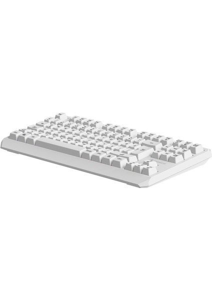 G75 Elya Rainbow Aydınlatmalı Beyaz Tkl Membrane Oyun Klavyesi