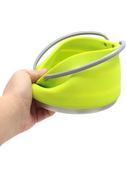 Kırmızı Stil Kamp Tencere Kapaklı Yürüyüş Su Isıtıcısı Kamp Tencere Küçük Mutfak Tencere Katlanır Tencere (Yurt Dışından) modelleri