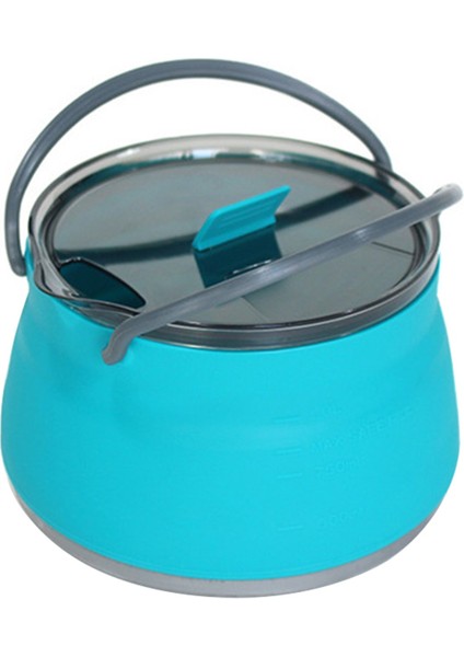 Kırmızı Stil Kamp Tencere Kapaklı Yürüyüş Su Isıtıcısı Kamp Tencere Küçük Mutfak Tencere Katlanır Tencere (Yurt Dışından) fırsatları