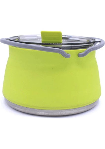 Kırmızı Stil Kamp Tencere Kapaklı Yürüyüş Su Isıtıcısı Kamp Tencere Küçük Mutfak Tencere Katlanır Tencere (Yurt Dışından) indirimleri