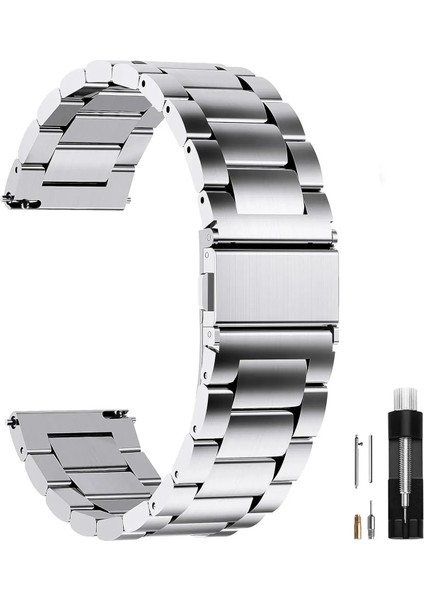 Huawei Watch 3 Gt Gt2 GT2E Gt3 Gt4 Gt 5 Pro Se Elite 46MM Uyumlu 22MM Metal Paslanmaz Çelik Kordon