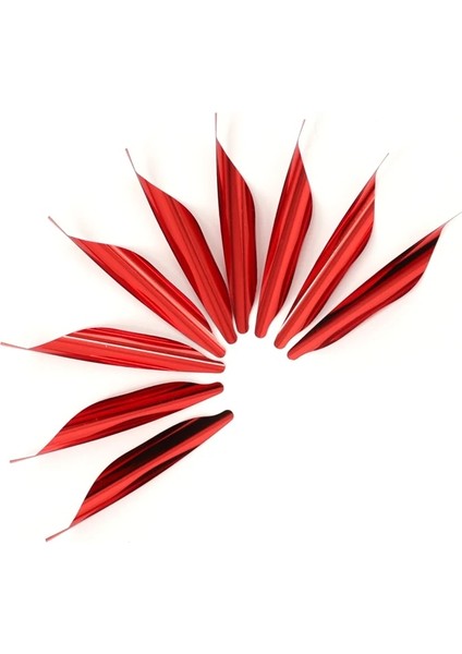 No.6 Tarzı Kutusu 1.8ı Kanatları Kanatlar Spiral Fletches Okçuluk Ok Dıy Araçları Açık Çekim Eğitim Aksesuarları (Yurt Dışından)