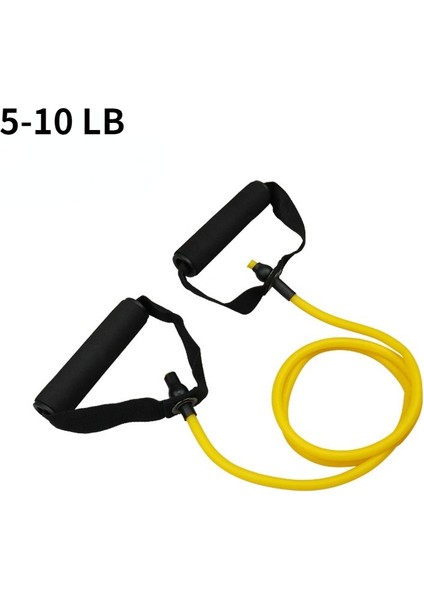 Sarı Stil Kolları ile 5 Seviye Direnç Bantları Elastik Halat Fitness Erkek Kadın Güç Eğitimi Ekipmanları Evde Egzersiz Ralli Cihazı (Yurt Dışından) fiyatları