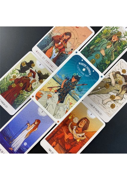 TT166 Stili Binici Tarot Tahta Oyun Kartları Oracle Parti Kehanet Poker Hediye Dama Tahtası Pdf Rehberli Tam Ingilizce Güverte (Yurt Dışından)