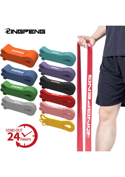 Siyah 65 Lbs Tarzı 208CM Kalın Streç Direnç Bandı Spor Genişletici Elastik Direnç Eğitimi ve Egzersiz Için Güç Kaldırma Bantları Çekin (Yurt Dışından)