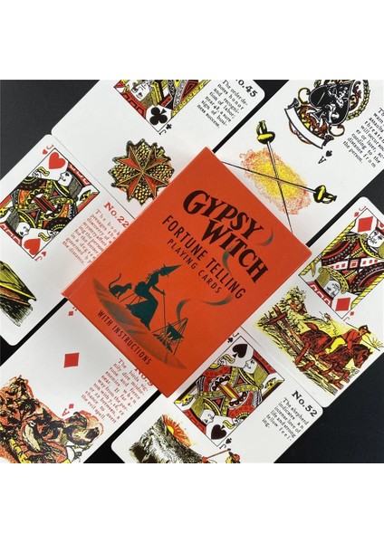 TT166 Stili Binici Tarot Tahta Oyun Kartları Oracle Parti Kehanet Poker Hediye Dama Tahtası Pdf Rehberli Tam Ingilizce Güverte (Yurt Dışından) fırsatları