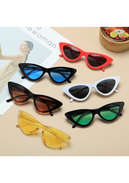 C14 Stili Moda Retro Güneş Gözlüğü UV400 Küçük Üçgen Güneş Gözlüğü Kampçılık Güneşlik Bayanlar Trend Gözlük Açık Sürüş Gözlükleri (Yurt Dışından) indirimleri