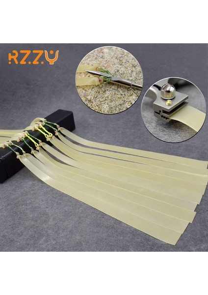 6 Adet 1 mm Tarzı Pcs Yükseltme Uzatmak Sapanlar Avcılık Lastik Bant Çekim Balıkçılık Kalınlığı 1mm Güçlü Çekme Doğa Sporları Uzunluğu 60CM (Yurt Dışından)