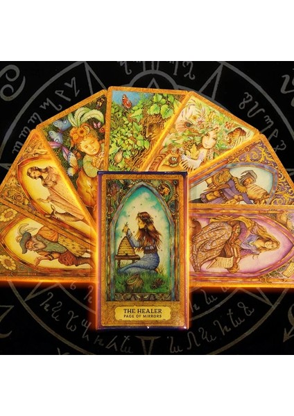 Masa Örtüleri B Tarzı Gizem Azınlık Tarot Sıcak Satış Popüler Oracle Kartı Tam Ingilizce Versiyonu Gotik Yazı Tipi Tarot Güverte Tahtası Oyun Hediyesi (Yurt Dışından) fiyatları