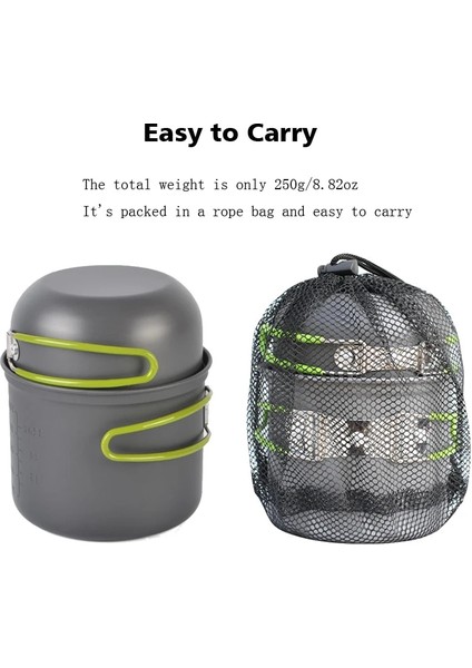 Sofra Takımı Tarzı Kamp Tencere Açık Pişirme Seti Isı Ocak Seyahat Sofra Turist Mutfak Pot Gereçler Kamp Ekipmanları (Yurt Dışından) fırsatları