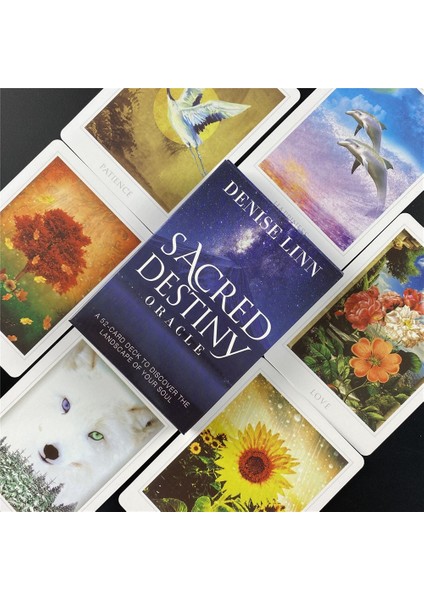 TS51 Stili Rehber Kitaplı Okyanus Tarot Kartları Oyun Kartları Minyatürler Kader Kehanet Oracle Kartları Büyücülük Malzemeleri (Yurt Dışından)