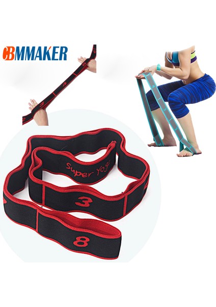 Mavi Stil Numara Yoga Çekme Kayışı Kemer Fitness Egzersiz Ekipmanları Için Elastik Bantlar Naylon Lateks Dans Gym Fitness Egzersiz Direnç Bantları (Yurt Dışından) fiyatları