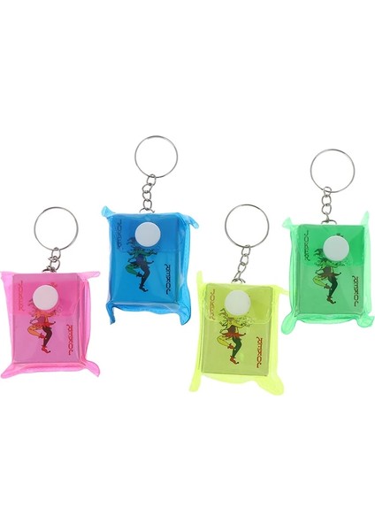 Bir Set Rastgele Renk Stili Taşınabilir Mini Oyun Kartları Poker Anahtarlık Küçük Masa Oyunu Anahtarlık 4 × 3 cm Mini Oyuncak Modeli Mikro Peyzaj Dekorasyonu (Yurt Dışından)