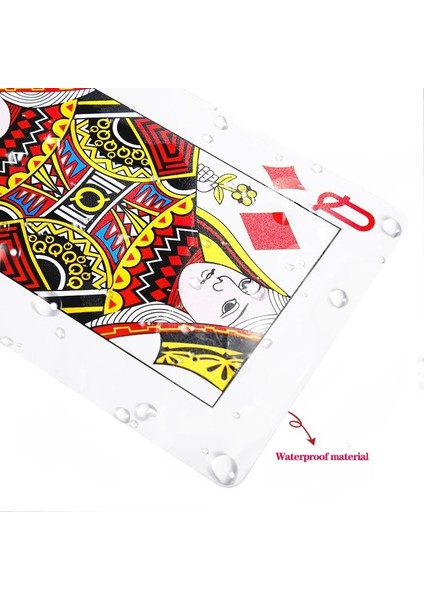 6828 Mavi Stil Yeni Oyun Kartları Plastik Bakara Texas Hold'em Poker Kartları Pvc Poker Masa Oyunları Kırmızı ve Mavi Su Geçirmez Giyilebilir Kart Oyunu (Yurt Dışından) indirimleri