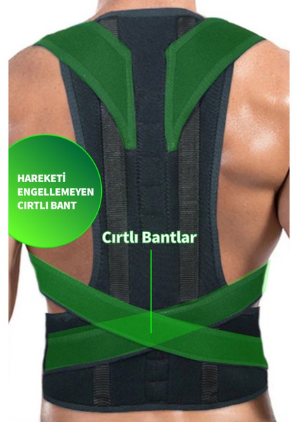Kadın Erkek Dik Duruş Korsesi Dik Durmak Oturmak Yürümek için Kamburlukk Kifozz Skolyozz Önleyici Çift Balenli Sırt Korse