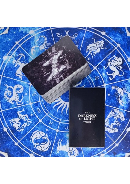 78 Adet TX277 Tarzı 2021 Yeni Karanlık Tarot Kartları Kehanet Güverte Eğlence Partileri Masa Oyunu Destek Kutusu (Yurt Dışından) fırsatları