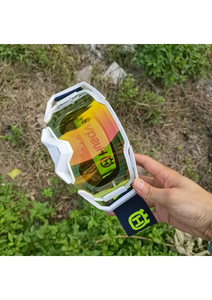 No-11 Tarzı Yeni Varış Motosiklet Gözlükleri Motokros Kask Gözlükleri Atv Dirt Bike Utv Gözlük Mtb Yarış Yüz Maskesi Dişli Motosiklet Gözlükleri (Yurt Dışından)