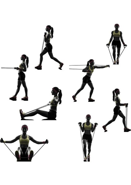 Sarı Stil 120 cm Yoga Çekme Halatı Direnç Bantları Fitness Sakız Elastik Bantları Fitness Ekipmanları Kauçuk Genişletici Egzersiz Egzersiz Eğitim Bandı (Yurt Dışından) fırsatları